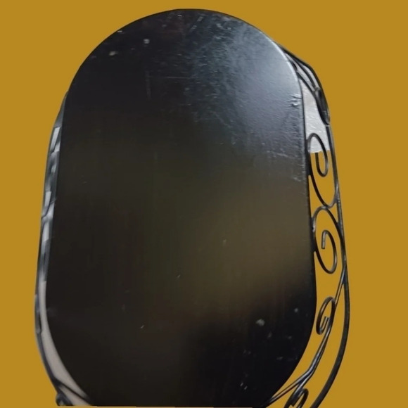 Vtg southwestern design mosaic metal serving tray multicolor - Picture 3 of 6